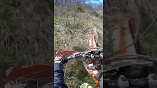 Log Hill!! Put Me Down!! 🌲#hillkillers #freeride #ktm #wellsville #hillclimb #dirtbike #ktm350