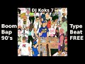 1 Hour of Boom Bap 90's Classic Freestyle Type Beat Instrumentals Mix DJ Koks_7