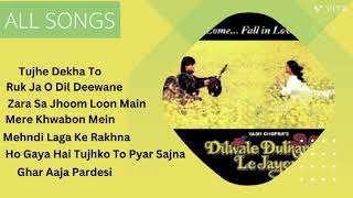 Dilwale Dulhaniya Le Jaenge All Songs Shahrukh khan,Kajol