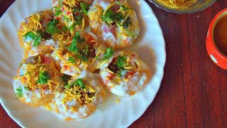 தயிர் பூரி/how to make dahi puri in tamil/ how to make dahi puri / how to make curd puri in tamil