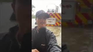 Hurricane Ian floods fire station in Naples Florida