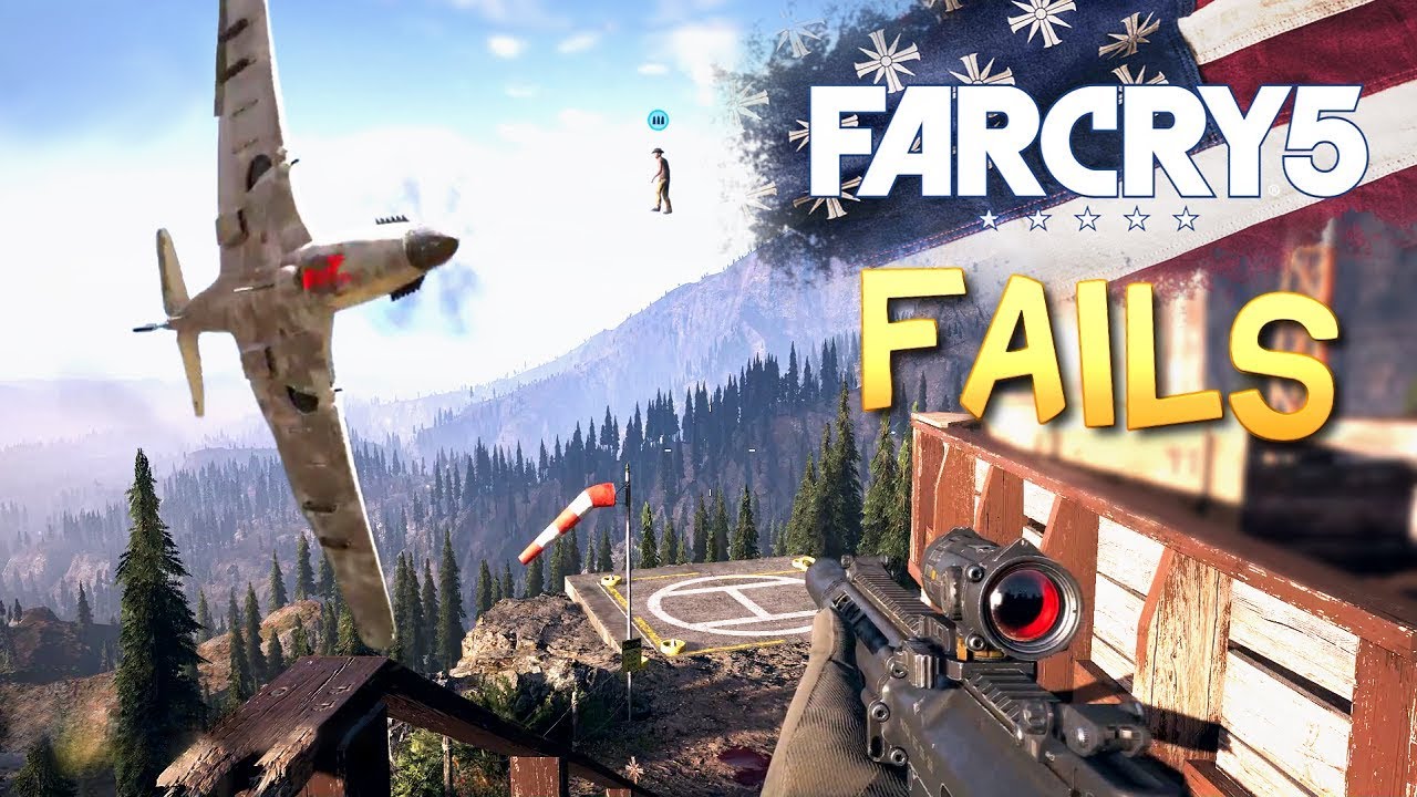 Far Cry 5 Fail Compilation Youtube