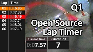 Q1 - Open source lap timer