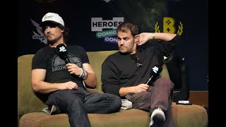 Q&A Ian Somerhalder & Paul Wesley The Vampire Diaries Heroes Comic Con 2024 saturday