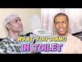 Father Catches Son in Toilet | what you doing in toilet !?