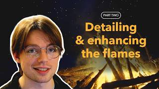 Creating fire with particles in Nuke - Part 2 w/@nodesarentscary