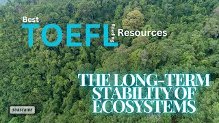 The Long-Term Stability of Ecosystems