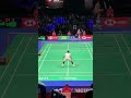 Lee Zii Lia vs. Jonatan Christie in Denmark Open 2022 Badminton #shorts