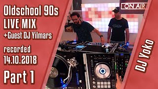 Yoko + Guest DJ Yilmars LIVE on FB, 14.10.2018 (Part 1) -- 90s Hard-Trance & Techno Classics