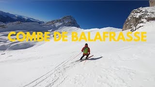 Ski dans les Aravis - Combe de Balafrasse