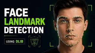 Real-Time Face Landmark Detection using Dlib & OpenCV