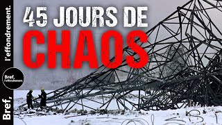 LE JOUR OÙ TOUT S’EST EFFONDRÉ - LA CRISE DU VERGLAS AU QUÉBEC EN 1998