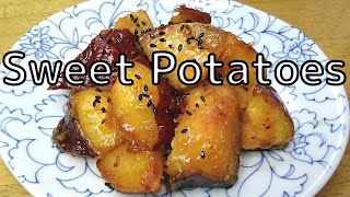 candied sweet potatoes/ Daigaku imo [Japanese food recipe]