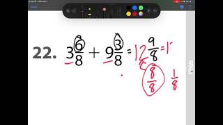9-9 Adding Mixed Numbers