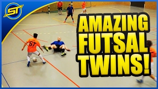 Futsal Skills You Never Seen Before By TWINS! ★ Ronaldo/Neymar/Falcao/SkillTwins Skills