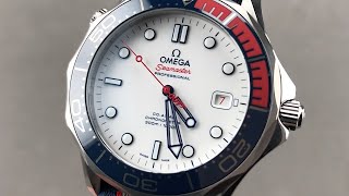 Omega Seamaster Diver 300M Commander's Watch / James Bond 212.32.41.20.04.001 Omega Watch Review