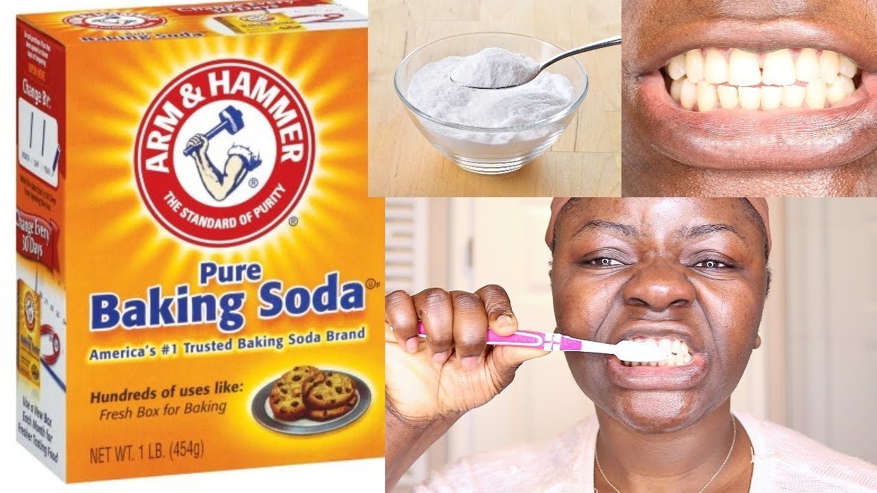 HOW TO WHITENING YOUR TEETH USING BAKING SODA. DOES IT WORK? - YouTube