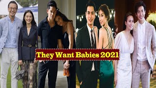 Thai Star Couples Reveal They Want Babies 2021.
