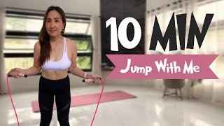 10 Min JUMP ROPE Weight Loss Workout | The TroPamilya