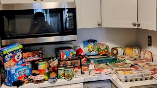 FOOD BANK Donations  Reveals the SECRET to Feeding Myself for 2 MONTHS!