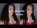 Curly Hair Routine