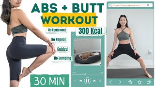 30 MIN ABS & BUTT WORKOUT | San Francisco Pilates Class