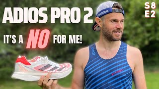 BEST SESSION FOR MARATHON SPEED! Adidas Adios Pro 2 FIRST IMPRESSIONS (better than Vaporfly?) S8E2