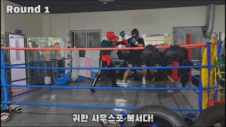 [Boxing]야생의 사우스포가 나타났다! #복싱 #스파링 #순천복싱클럽