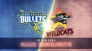 NBL Mini: Perth Wildcats vs. Brisbane Bullets | Extended Highlights