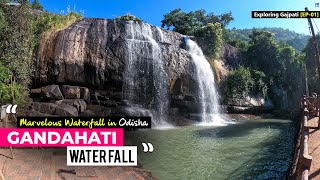 Marvelous Waterfall in Odisha || Gandahati #Waterfall || Exploring Gajpati [Ep-02] || 4K Vlog || AAI