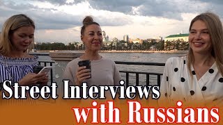 Street Interviews with Russians  - Stereotypes About Russia