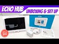 Amazon Echo Hub Smart Home Control Panel with Alexa UNBOXING & SET UP