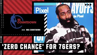 Stephen A. giving ZERO CHANCE for the 76ers to beat the Heat 👀 | NBA Countdown