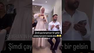 KADİR EZİLDİ VE NİŞANLISI DAMAT BOHÇASI KOMİK ANLAR İZLEYİN 😂#gelin #weddingdress #bridal #güzellik