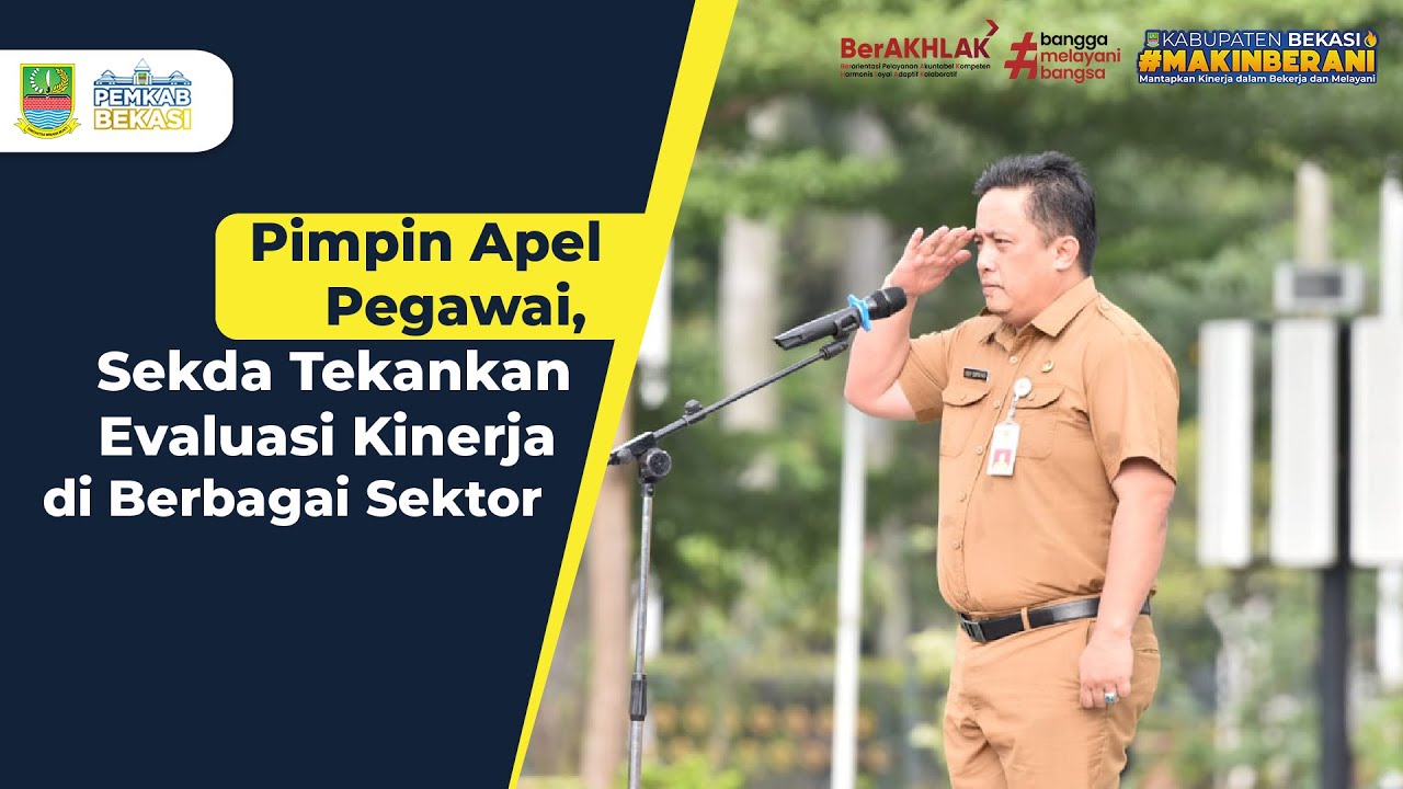 Pimpin Apel Pegawai, Sekda Tekankan Evaluasi Kinerja Di Berbagai Sektor ...