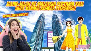 MENARA KEMBAR MALAYSIA MEGAH BANGET TERNYATA!! GOKIL.KEREN BANGET!! SAKURA SCHOOL SIMULATOR-PART 497