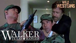 Walker, Texas Ranger | Walker VS Terrorist Kidnappers! (ft. Chuck Norris) | Wild Westerns