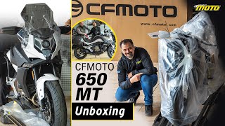 UNBOXING CFMOTO 650MT: Starting SUPER Long Term Test! | MOTOMAG.GR