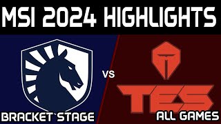 TL vs TES Highlights ALL GAMES MSI 2024 Play IN Team Liquid vs Top Esports by Onivia