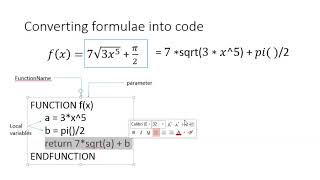 function how to pseudocode and python