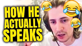 xQc Speaks Normally (Funny)