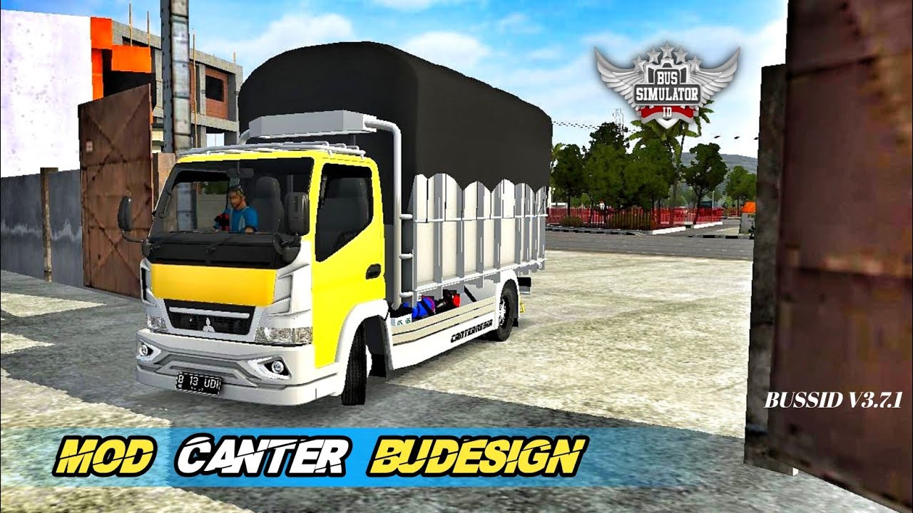 SHARE MOD BUSSID CANTER CUSTOM BEMPER JETBUSS - YouTube