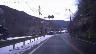 猪ノ鼻トンネル後半～池田　雪道　20210110