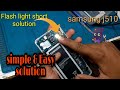 Samsung j510 flash light auto always on solution | j510 half short | | Repairing4u