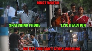 Prank Video In India | Snatching Phone | Shocking Reaction | Went Right | FFE