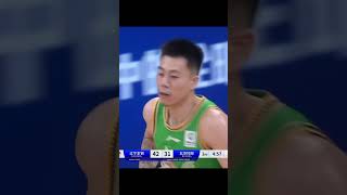 张镇麟滑翔隔扣！五佳球我来了！#cba集锦 #辽宁男篮 #张镇麟 #中国バスケットボール #short #Chinaslamdunk