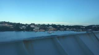 Time lapse of ferry docking in Puerto Rico, Sonda de Vieques