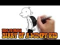 How to Draw Greg Heffley | Beginner Drawing Tutorial (Step-by-Step)