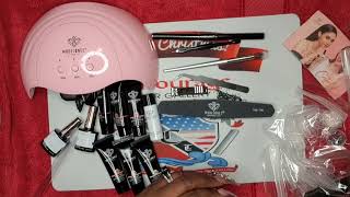 UNBOXING MY MODELONES POLY GEL KIT. #modelones #polygel #polygelnailkit