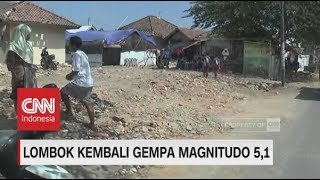 Gempa 5,1 Magnitudo Kembali Guncang Lombok, Warga Berhaburan Panik